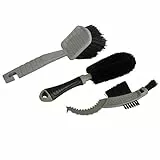 FISCHER Bürsten-Set 3 teilig grau, Uni