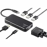 Renkforce USB-C® Dockingstation RF-HUB-230 Passend für Marke Dockingstations: Universal USB-C® Power Delivery