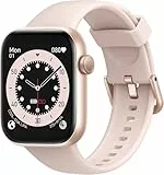 Smartwatch Damen Herren, 1,85' HD Touch Fitnessuhr mit Telefonfunktion, 140+Sportmodi Smart Watch Fitness Tracker mit Pulsmesser Schlafmonitor Schrittzähler, IP68 Wasserdicht Sportuhr für iOS Android