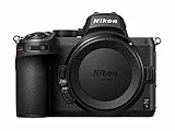 Nikon Spiegellose Z 5-Vollformatkamera (24,3 MP, 273-Punkt-Hybrid-AF mit Fokusassistent, eingebauter 5-Achsen-Bildstabilisator, 4K-UHD-Video, doppelter Speicherkartensteckplatz)