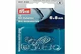 Prym 991.890 BH-Zubehör, Multi, 6+8mm, KST, transparent, 12 Stück