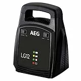 AEG Automotive 10274 Batterieladegerät 12 V, 12 Amp, LED Anzeige, Erhaltungsladegerät