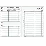 bind Kalender 2025 DIN A5 Kalendereinlagen Terminkalender Tageskalender 1 Tag 1Seite B550325