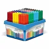 Giotto 5240 00 - Turbo Maxi 108-er Schulbox, farbig sortiert