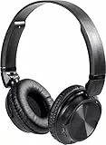 Vivanco MOOOVE AIR Black Bluetooth HiFi On Ear Kopfhoerer On Ear Faltbar, Headset, Ohrbuegel Schwa, 25175