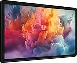 MUISOO Android 14 Tablet, Octa-Core 10 Zoll, 10 GB + 64 GB (erweiterbar auf 1 TB), Android-Tablet mit Bluetooth 5.3, WiFi 6, Dual-Kamera, 5 MP + 8 MP, Face ID, 4G Wireless Dongle (Schwarz)