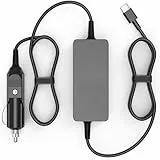 118W 100W KFZ USB-C Ladegerät netzteil für Lenovo ThinkPad ThinkBook MacBook Air HP Dell Acer MSI Asus Chromebook Pro, Carplay mit Autokabel Zigarettenanzünder-Adapter DC 12V-24V KFZ Ladekabel