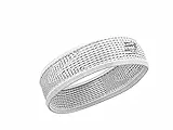 COMPRESSPORT Thin Headband On/Off dünnes Anti-Transpirations-Stirnband-sehr weiche Fasern, schnell trocknend-Multisport, Weiß, eine Größe