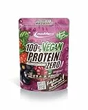 IronMaxx 100% Vegan Protein Zero - Mixed Berries 500g | zuckerfreies und proteinreiches Eiweißpulver aus 4 Komponenten | veganes Proteinpulver ohne Aspartam