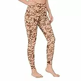 LOS OJOS Camo Leggings Damen - Hohe Taille Bauchweg Camouflage Workout Leggings für Frauen