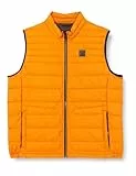 bugatti Herren 470100-41032 Sportswear Westen, Orange-130, 50 EU