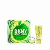DKNY Be Delicious Damen Geschenkset - Eau de Parfum 30ml, Körperlotion 100ml - Grün-Fruchtiger Duft mit Apfel, Lang Anhaltend, Donna Karan New York