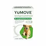 YuMOVE Grünlippmuschel Hund - 120 Tabletten - Gelenktabletten Hund - Beweglichkeit und Gelenkfunktion - Gelenktabletten für Erwachsene Hunde - Mit Aktiv Omega-3, Glucosamin und Hyaluronsäure