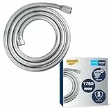GROHE Vitalioflex, Duschschlauch 1,75m (flexibler knickfester Brauseschlauch für die Dusche, druckbeständig, universaler Anschluss, keine Dichtungsringe notwendig), chrom, 28745002