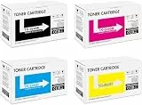 Toner Bank TK-5240K TK-5240 Kompatibel für Kyocera Ecosys M5526cdw M5526cdn TK5240 TK5240K TK-5240C TK-5240Y TK-5240M P5026cdn P5026cdw M5526 P5026 (Schwarz Cyan Gelb Magenta, 4er-Pack)