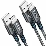GIANAC iPhone Ladekabel 2M 2Pack Ladekabel iPhone USB Lightning Kabel SchnellKabel für iPhone 14,13,12,11,XS, XS Max,XR,X,8,8Plus,7,7Plus,6s,6s Plus,6,6 Plus,iPad