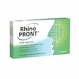 RhinoPRONT® Kombi Tabletten bei Erkältungsschnupfen, Heuschnupfen oder Fließschnupfen: befreien die verstopfte Nase und lindern den Druck im Kopf, 12 Tabletten