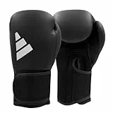 adidas Unisex – Erwachsene Hybrid 25 Boxhandschuhe, Schwarz, 14 oz EU