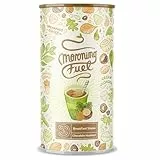 Alpha Foods Frühstück Shake | Schokolade-Haselnuss | Mahlzeitenersatz Shakes für Frauen & Männer mit Vitaminen, Mineralstoffen und Protein | Vegan | 600g Pulver | 20 Portionen