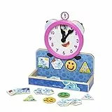 Melissa & Doug 33014 Blue's Clues & You Tickety Tock Wanduhr aus Holz, Mehrfarbig