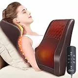 OMASSA Shiatsu Massagegerät, Schulter Nackenmassagegerät mit Wärme, 3D Knet Massagekissen zur Linderung von Rücken, Nacken, Schulter und Beinschmerzen, Geschenke für Männer, Frauen, Mama, Papa, Oma