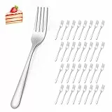 Kuchengabeln, Funnydin 36 Stück Dessertgabeln Set, 5.9 ''(15 cm) Edelstahl Gabeln, kuchengabel für Haus, Küche & Restaurant, Spülmaschinenfest