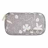Coocazoo Mäppchen „Vanilla Bloom”, beige, Federmäppchen, großes Hauptfach, Reißverschlussfach mit Klarsichtfach im Deckel, Fach für Geodreieck, Stiftehalter, ab der 3. Klasse