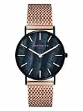 Liebeskind Berlin Damen Analog Quarz Uhr mit Edelstahl Armband