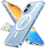 TORRAS Guardian-Mag für iPhone 17 Hülle für MagSafe (Zertifizierte Militärschutz und Magnetkraft) Handyhülle iPhone 17 Case Stoßfest Kratzfest Extrem Haltbarkeit Hülle Dünn Transparent