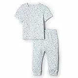 Amazon Essentials Baby Jungen Hose & Oberteil Set, Hellblaue Lämmer, 4T
