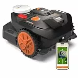 WORX Landroid Vision Cloud WR304E 2WD Mähroboter ohne Begrenzungskabel für 400 m² (KI-Hinderniserkennung, VSLAM+ RTK Cloud Navigation, Auto-Mapping, App-Steuerung)