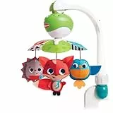 Tiny Love Take Along Mobile, 3-in-1 Musik Mobile Baby Elektrisch, 0+ Monate, Mobile Babybett, Mobile mit Musik, 3 Verbindungsstücken, 5 Melodien, 30 Minuten Kontinuierliche Musik, Meadow Days