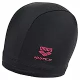 ARENA Damen Smart Cap Badekappen, Schwarz, NS EU