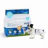 Nobleza Hund Windeln Einweg Weiblich Welpen Training Windeln Super Absorbent Pet Wraps 36 Pack, Größe M