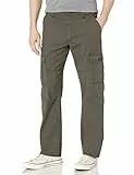 Wrangler Authentics Herren Stretch Cargo Casual Pants, Braunoliv, 38W / 32L