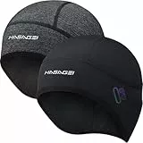 HASAGEI Fahrrad Mütze Winddicht Bike Warm Cap Helm-Unterziehmütze für Herren Damen Thermal Atmungsaktive Motorradfahren Radsport-mützen Kletterhelm Skull Cap
