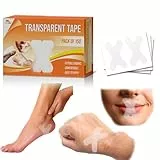 Transparentes Klebeband (Packung mit 150 Stück) - Hautsichere Anwendung - von Mobi Lock