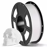 ANYCUBIC 1.75 mm PLA 3D-Druckerfilament, Wiederverwendbare Spule PLA, 3D Drucker PLA Filament 1KG, Filament 3d Druckmaterialien, Intelligente Identifikation, PLA Weiß