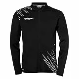 uhlsport Herren Score 26 Classic Jacke Sport Fußball Trainingsjacke Sweatshirt Sweatjacke, Schwarz/Weiß, M EU