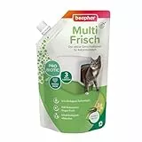 Beaphar Geruchsabsorber – konzentriertes Granulat für Katzenstreu – Neutralisiert schlechte Gerüche – hinterlässt einen angenehmen Duft (Vanille-Melone) – 400 g – bis zu 4 Monate Verwendung