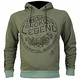 Yakuza Premium Herren Sweatshirt 3422 Olive Hoodie L