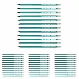 OFFICER PRODUCTS DONAU 7381001PL-99 Synthetischer Bleistift mit Radiergummi HB 12 Stück/Bleistifte/Farbe: Grün (Packung mit 4)