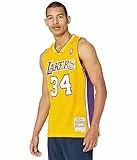 Mitchell & Ness NBA Los Angeles Lakers 1999-00 Shaquille O´Neal Trikot Herren gelb, XL