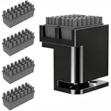 HOKYYCC P1/X1-Serie Brush + 4-Teiliges Silikon Düsenbürstenkopf Set, Für Bambulab P1S/P1P/X1C/X1E 3D-Druckers, Heizbett Düsenreinigungswerkzeug, Plug-and-Play