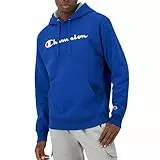 Champion Herren Kapuzenpullover Graphic Powerblend Fleece Pullover Hood, Surf The Web-y07718, M