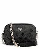 GUESS Damen Noelle Ii Crossbody Kamera Umhängetasche, Kohle-Logo