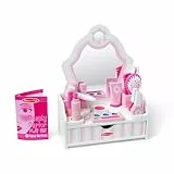 Melissa & Doug - Schönheitssalon Spielset aus Holz - 18-teiliges Set mit Schminktisch und Zubehör für fantasievolles Rollenspiel, kein echtes Make-up, für Kinder ab 3 Jahren