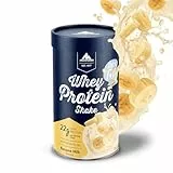 Multipower Whey Protein Shake Pulver 420g, Protein Pulver mit Banana Milk Geschmack und Vitamin B6, ideal zur Regeneration des Körpers nach dem Sport