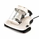 JIGOO S100 Milbensauger mit UV-Licht & 55°C Heißluft: 99,9% gegen Milben & Allergene (1,3kg) - Für Matratze, Sofa, Bett, Teppich & Tierhaare