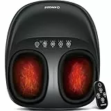 KNQZE Fußmassagegerät, Fussmassagegerät Elektrisch mit Wärmefunktion, Tiefenknet Shiatsu fußmassage für Plantarfasziitis & Neuropathie, Geschenke für Mama Frauen, Männer, Bis Schuhgröße 46